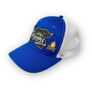 Devil’s Backbone Brewing Company Hoopla Blue White Mesh Trucker Hat Cap OSFM